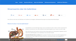 Desktop Screenshot of gallen-blase.de